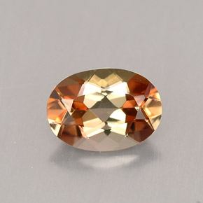 0.82 ct Multicolor Andalusite Gemstone, Andalusite Gem in Oval Facet Shape for Sale.