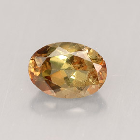 0.87 ct Multicolor Andalusite Gemstone, Andalusite Gem in Oval Facet Shape for Sale.