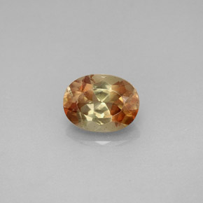 1.47 ct Multicolor Andalusite Gemstone, Andalusite Gem in Oval Facet Shape for Sale.