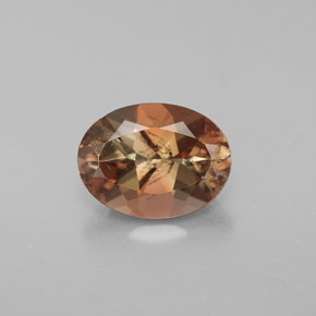 1.20 ct Multicolor Andalusite Gemstone, Andalusite Gem in Oval Facet Shape for Sale.