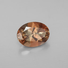 1.20 ct Multicolor Andalusite Stone, Natural Andalusite in Oval Facet Shape for Sale