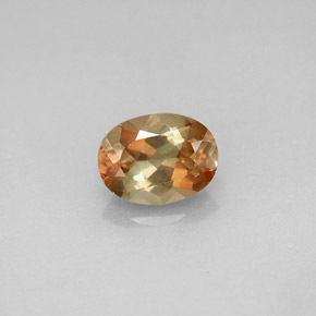 1.44 ct Multicolor Andalusite Gemstone, Andalusite Gem in Oval Facet Shape for Sale.