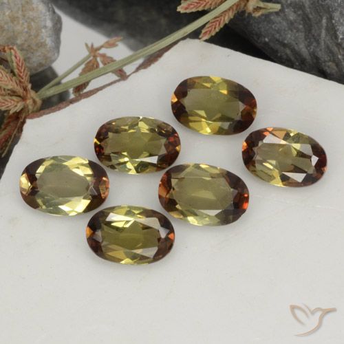 2.35ctw Natural Multicolor Andalusite, Oval, VVS-VS