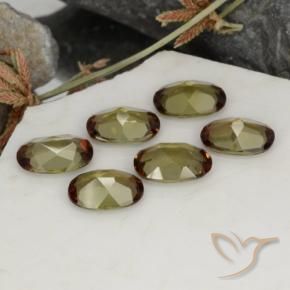 Andalusite Gemstones in 6 x 4 mm (calibrated) Size for Sale, Andalusite Stones in Multicolor Color
