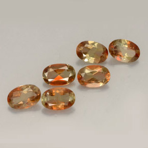 2.52 ct Multicolor Andalusite Gemstone, Andalusite Gem in Oval Facet Shape for Sale.