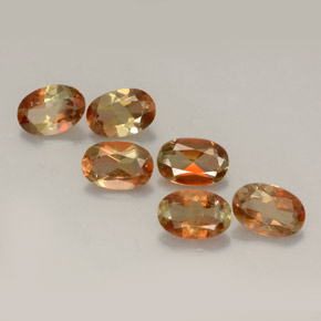 2.52 ct Multicolor Andalusite Stone, Natural Andalusite in Oval Facet Shape for Sale