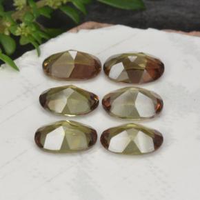 Andalusite Gemstones in 6 x 4 mm (calibrated) Size for Sale, Andalusite Stones in Multicolor Color