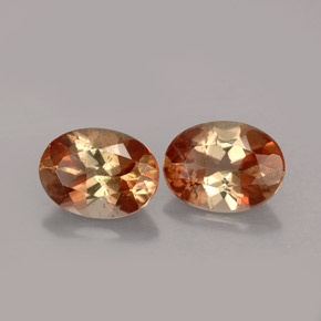 2.31 ct Multicolor Andalusite Stone, Natural Andalusite in Oval Facet Shape for Sale