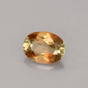 1.25 ct Multicolor Andalusite Stone, Natural Andalusite in Oval Facet Shape for Sale