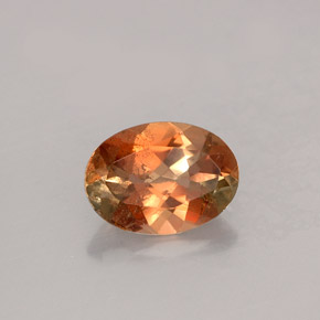 1.11 ct Multicolor Andalusite Stone, Natural Andalusite in Oval Facet Shape for Sale