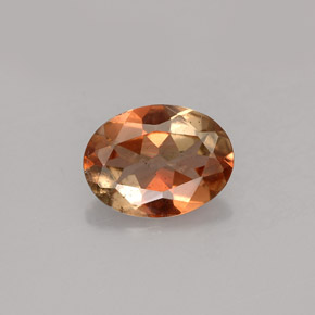 1.05 ct Multicolor Andalusite Gemstone, Andalusite Gem in Oval Facet Shape for Sale.