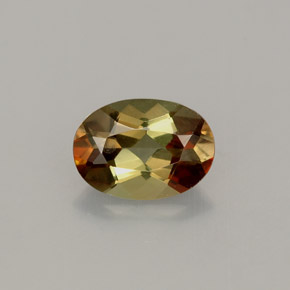 0.77 ct Multicolor Andalusite Gemstone, Andalusite Gem in Oval Facet Shape for Sale.
