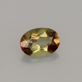 0.77 ct Multicolor Andalusite Stone, Natural Andalusite in Oval Facet Shape for Sale