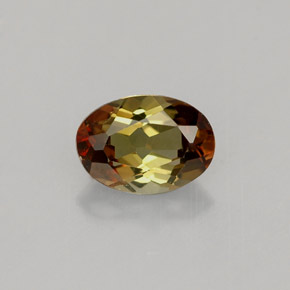 0.77 ct Multicolor Andalusite Gemstone, Andalusite Gem in Oval Facet Shape for Sale.