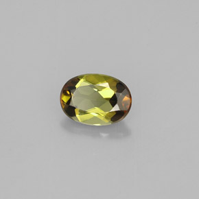 0.82 ct Multicolor Andalusite Stone, Natural Andalusite in Oval Facet Shape for Sale
