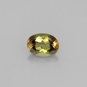 0.81 ct Multicolor Andalusite Gemstone, Andalusite Gem in Oval Facet Shape for Sale.