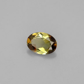 0.76 ct Multicolor Andalusite Gemstone, Andalusite Gem in Oval Facet Shape for Sale.