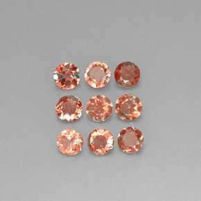 1.96 ct Multicolor Andalusite Gemstone, Andalusite Gem in Round Facet Shape for Sale.