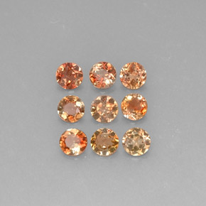 2.08 ct Multicolor Andalusite Gemstone, Andalusite Gem in Round Facet Shape for Sale.