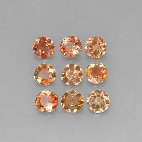 2.08 ct Multicolor Andalusite Stone, Natural Andalusite in Round Facet Shape for Sale