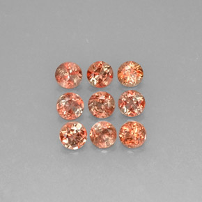 2.43 ct Multicolor Andalusite Gemstone, Andalusite Gem in Round Facet Shape for Sale.