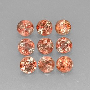 2.43 ct Multicolor Andalusite Stone, Natural Andalusite in Round Facet Shape for Sale