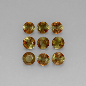 2.13 ct Multicolor Andalusite Gemstone, Andalusite Gem in Round Facet Shape for Sale.