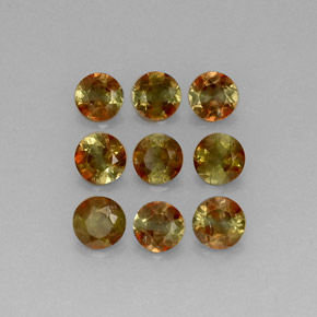 2.13 ct Multicolor Andalusite Stone, Natural Andalusite in Round Facet Shape for Sale