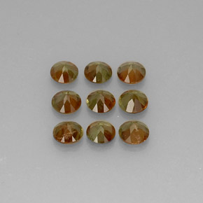 Andalusite Gemstone in 4 mm (calibrated) Size for Sale, Andalusite Stone in Multicolor Color