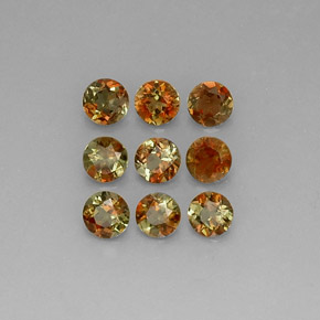 2.22 ct Multicolor Andalusite Gemstone, Andalusite Gem in Round Facet Shape for Sale.