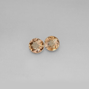 0.53 ct Multicolor Andalusite Stone, Natural Andalusite in Round Facet Shape for Sale