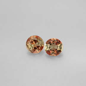 0.49 ct Multicolor Andalusite Gemstone, Andalusite Gem in Round Facet Shape for Sale.