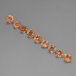 2.25 ct Multicolor Andalusite Stone, Natural Andalusite in Round Facet Shape for Sale