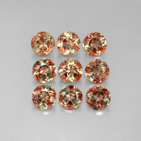 2.29 ct Multicolor Andalusite Gemstone, Andalusite Gem in Round Facet Shape for Sale.