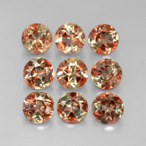 2.29 ct Multicolor Andalusite Stone, Natural Andalusite in Round Facet Shape for Sale