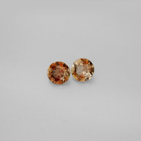0.45 ct Multicolor Andalusite Stone, Natural Andalusite in Round Facet Shape for Sale