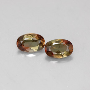 0.97 ct Multicolor Andalusite Gemstone, Andalusite Gem in Oval Facet Shape for Sale.