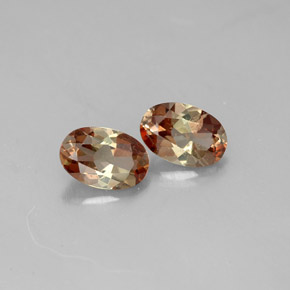0.86 ct Multicolor Andalusite Gemstone, Andalusite Gem in Oval Facet Shape for Sale.