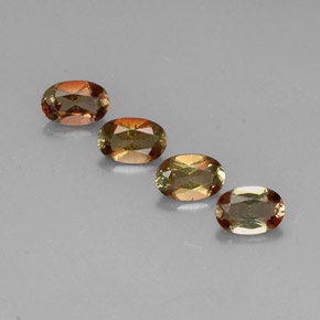 Mehrfarbig Andalusit Edelstein - 0.5ct Oval facettiert (ID: 305181)