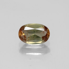 0.47 ct Multicolor Andalusite Gemstone, Andalusite Gem in Oval Facet Shape for Sale.