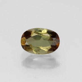 0.47 ct Multicolor Andalusite Gemstone, Andalusite Gem in Oval Facet Shape for Sale.