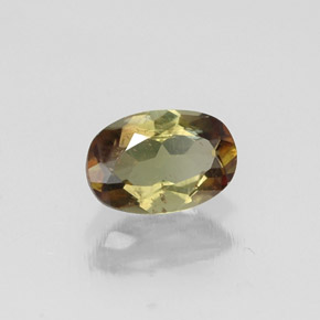 0.47 ct Multicolor Andalusite Stone, Natural Andalusite in Oval Facet Shape for Sale