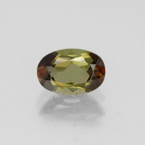 0.50 ct Multicolor Andalusite Gemstone, Andalusite Gem in Oval Facet Shape for Sale.