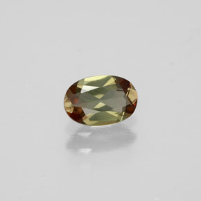 0.45 ct Multicolor Andalusite Gemstone, Andalusite Gem in Oval Facet Shape for Sale.