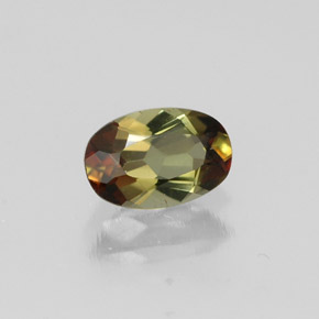 0.43 ct Multicolor Andalusite Stone, Natural Andalusite in Oval Facet Shape for Sale