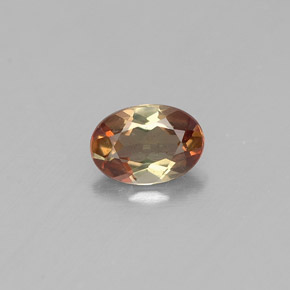 0.39 ct Multicolor Andalusite Gemstone, Andalusite Gem in Oval Facet Shape for Sale.