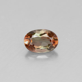 0.48 ct Multicolor Andalusite Gemstone, Andalusite Gem in Oval Facet Shape for Sale.