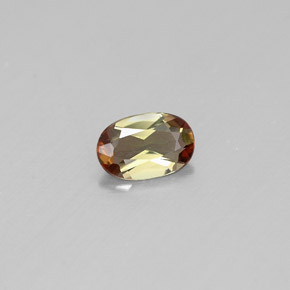 0.33 ct Multicolor Andalusite Gemstone, Andalusite Gem in Oval Facet Shape for Sale.