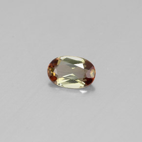 0.33 ct Multicolor Andalusite Stone, Natural Andalusite in Oval Facet Shape for Sale