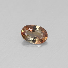 0.36 ct Multicolor Andalusite Gemstone, Andalusite Gem in Oval Facet Shape for Sale.